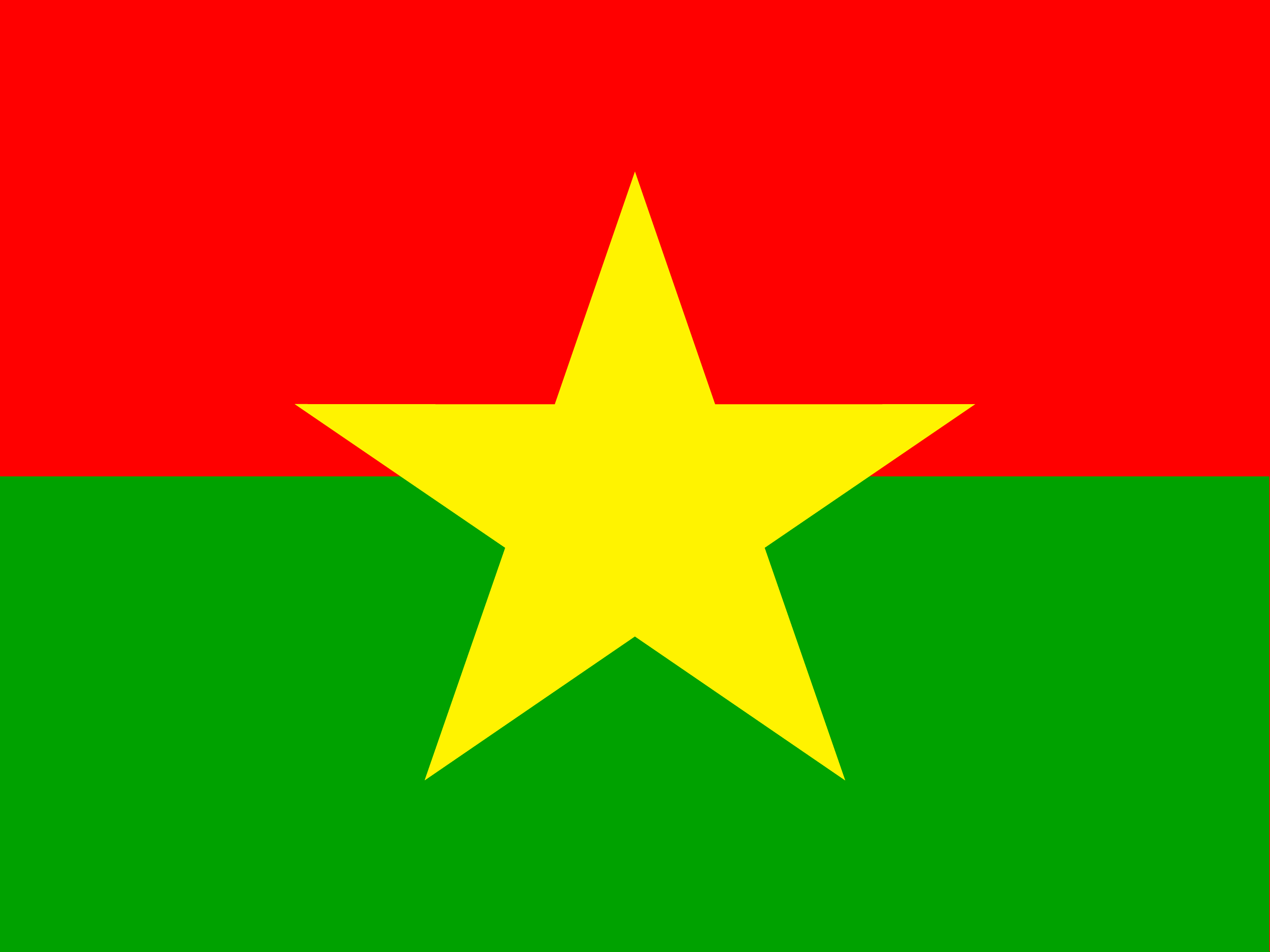 Burkina Faso lippu