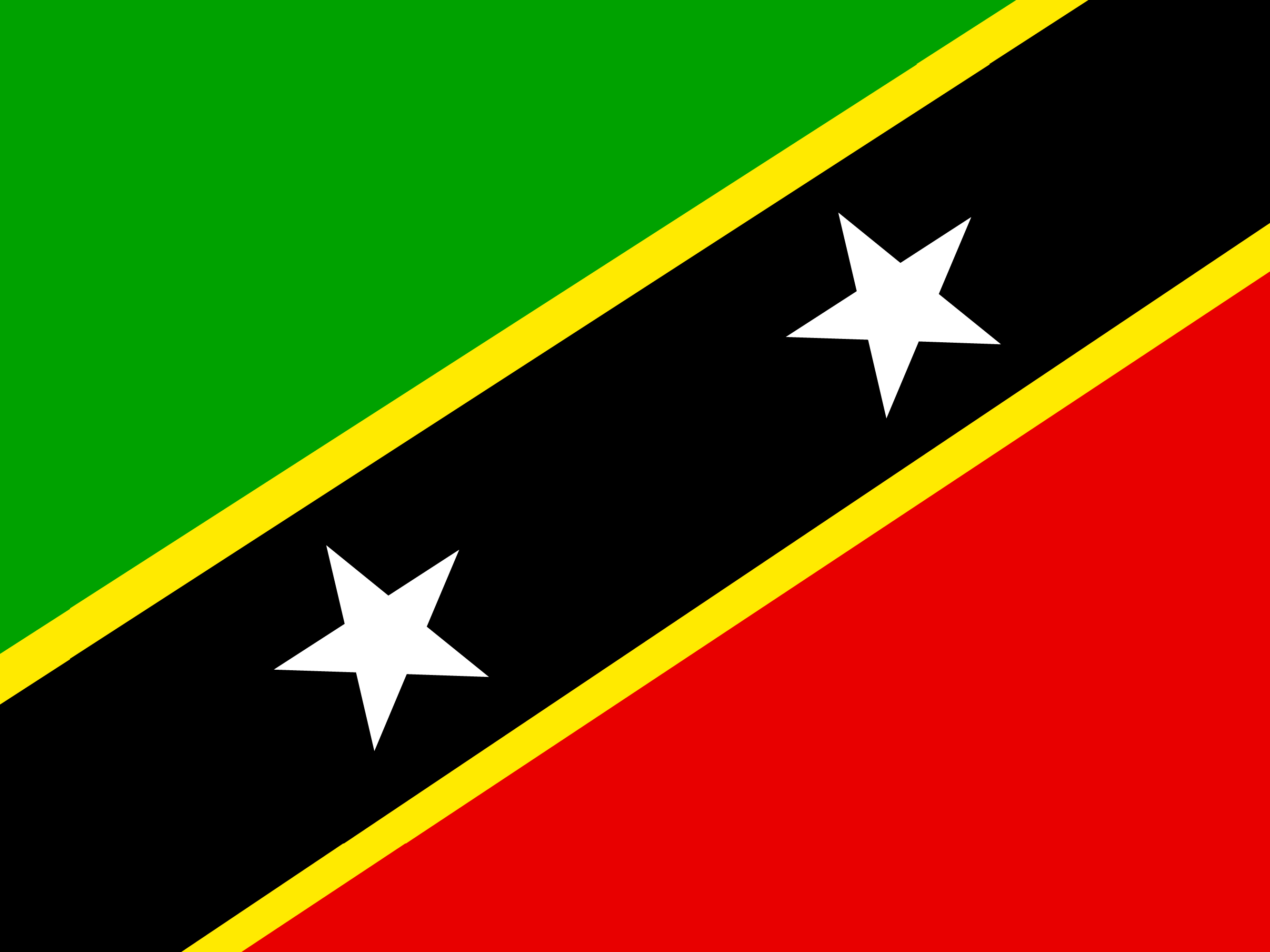 Saint Kitts ja Nevis lippu