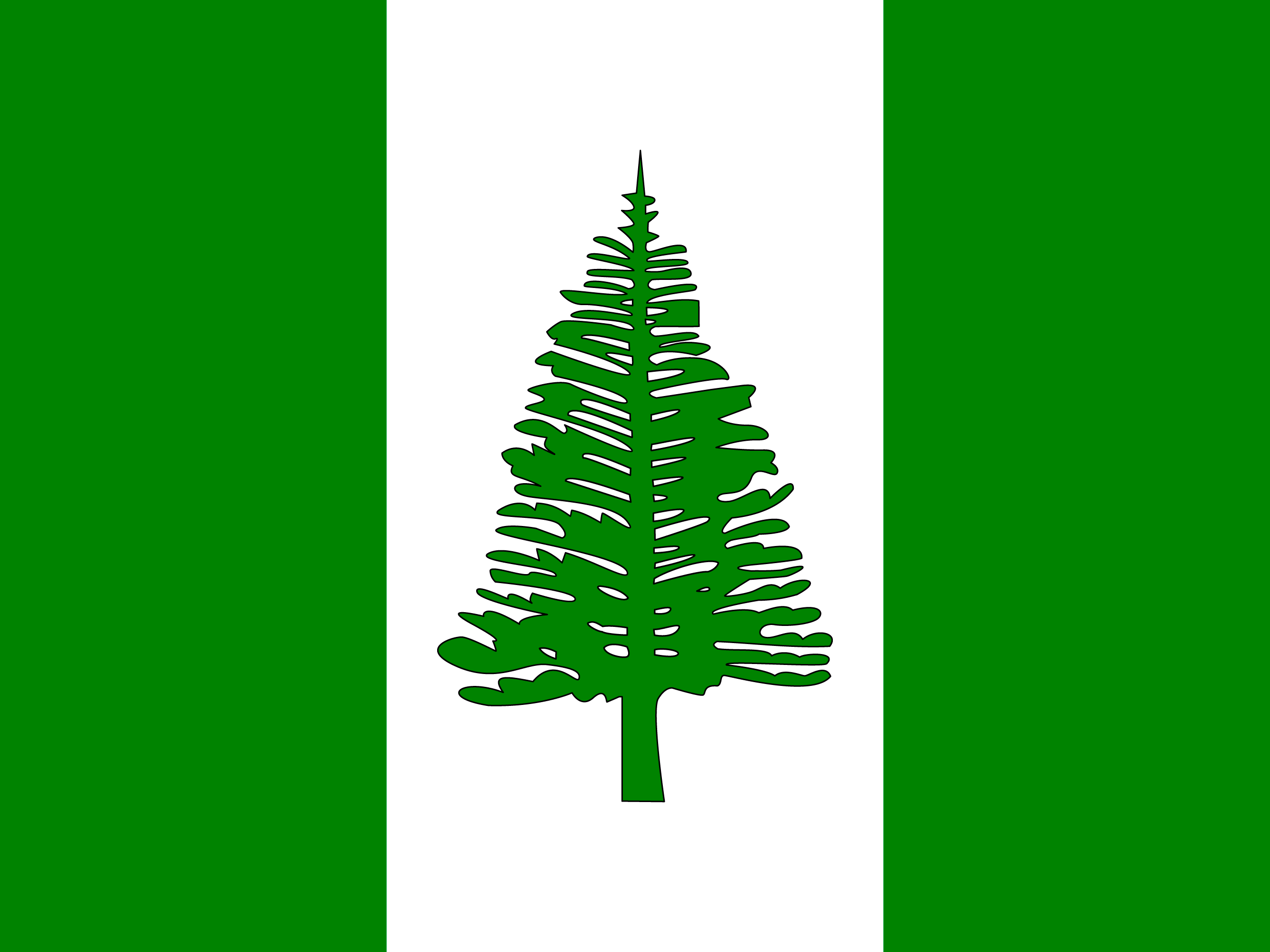 Norfolkinsaari lippu