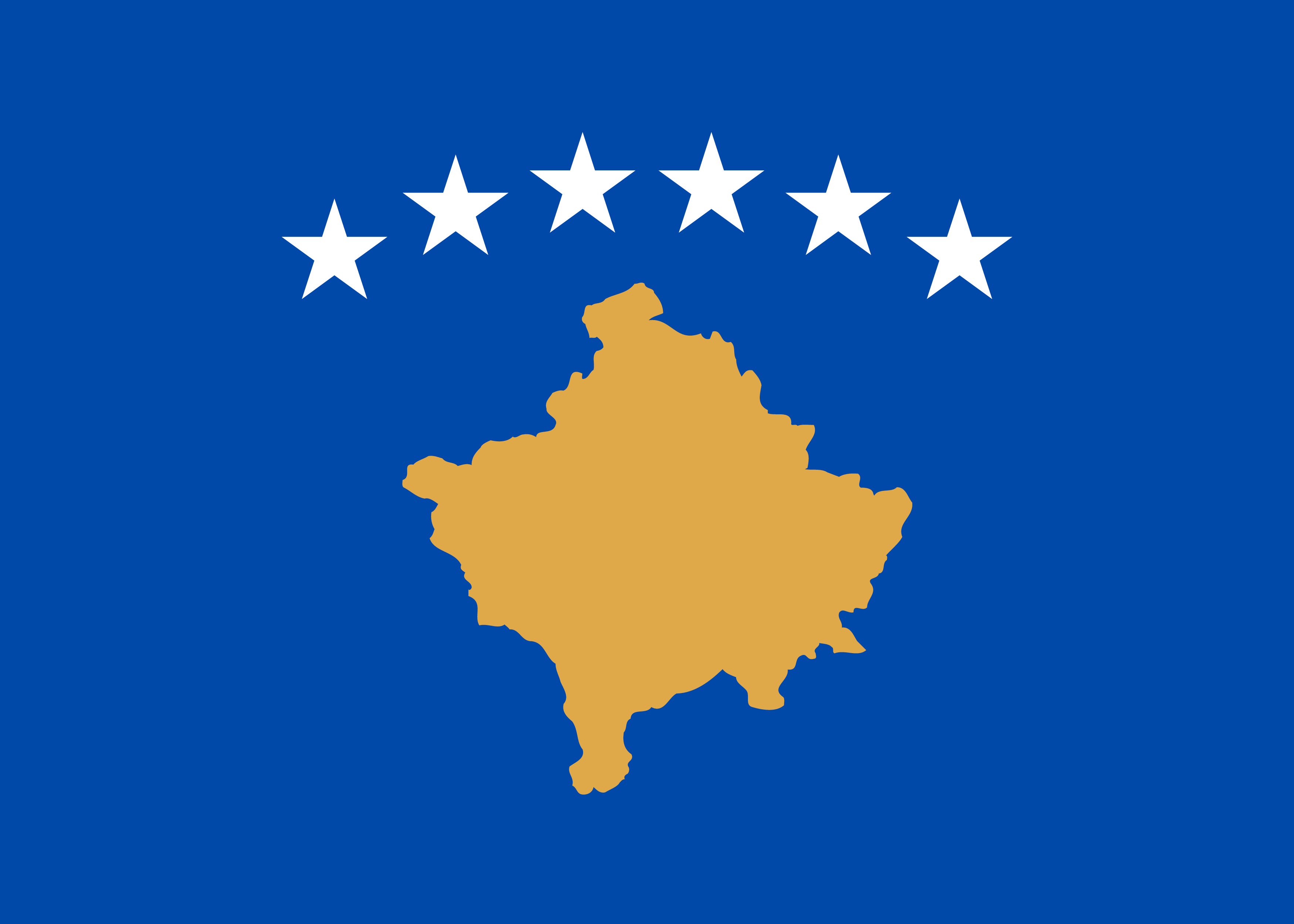 Kosovo lippu