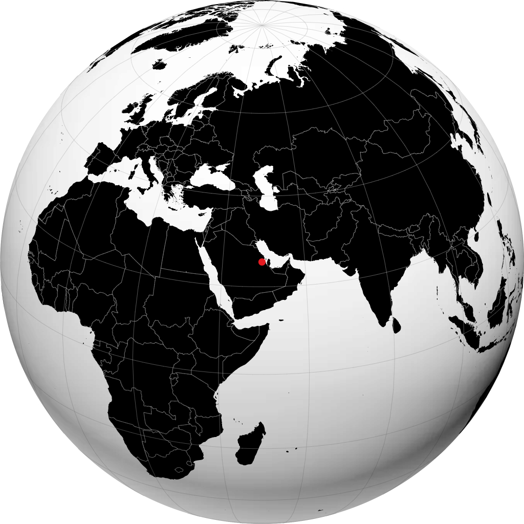Al Hufuf maapallolla