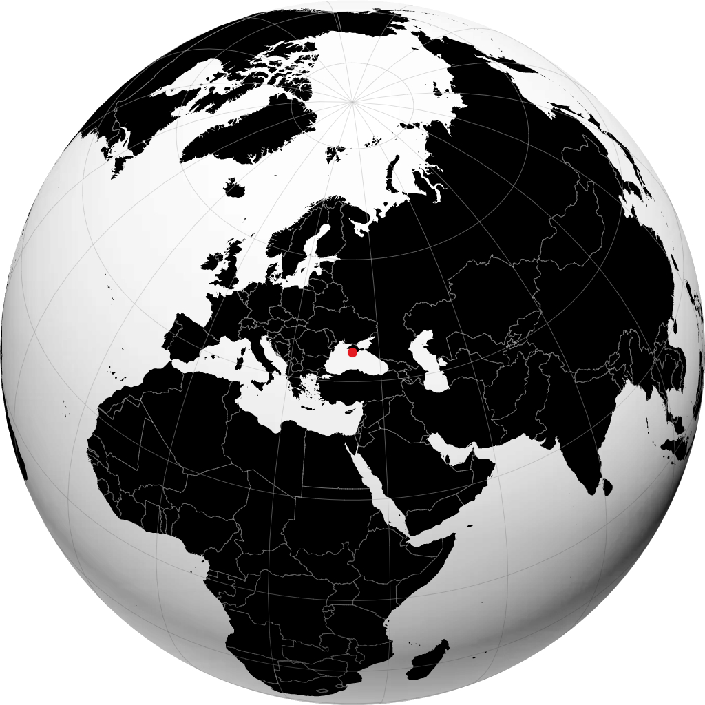 Bakhchisaray maapallolla
