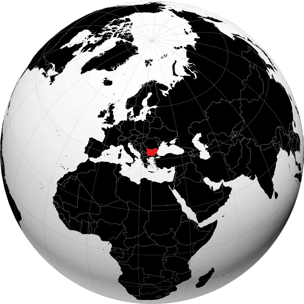 Bulgaria maapallolla