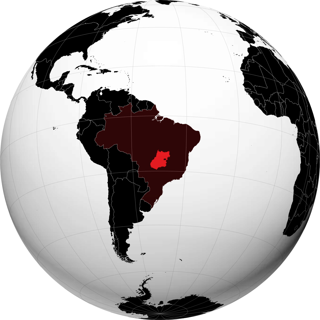 Goiásin osavaltio maapallolla