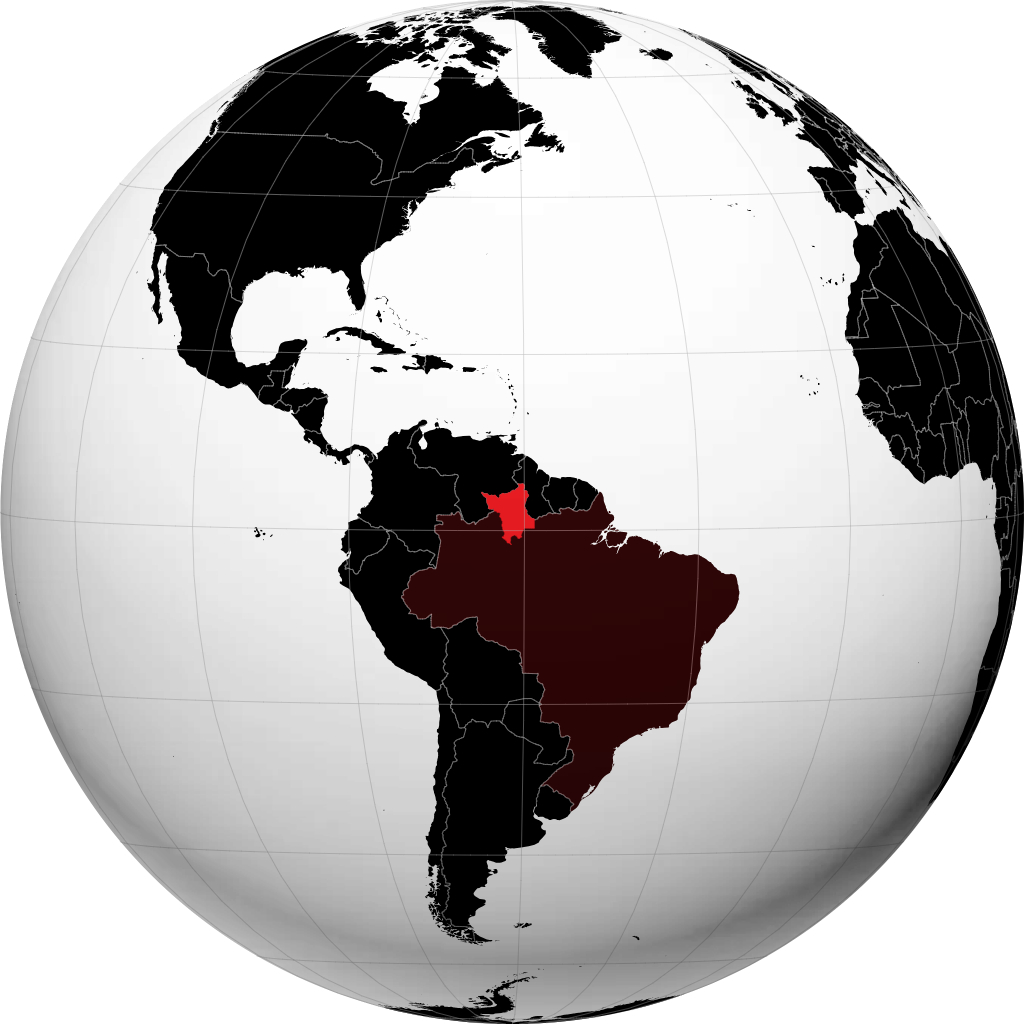 Roraima maapallolla