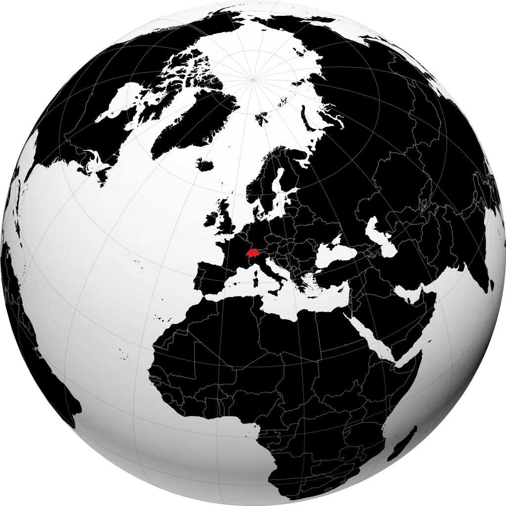 Sveitsi maapallolla