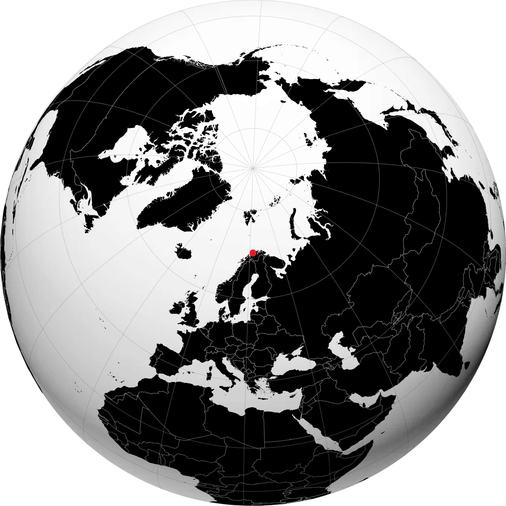 Hasvik maapallolla