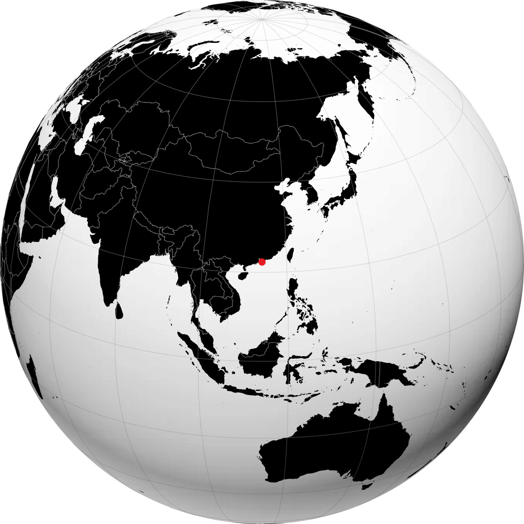 Hongkong maapallolla