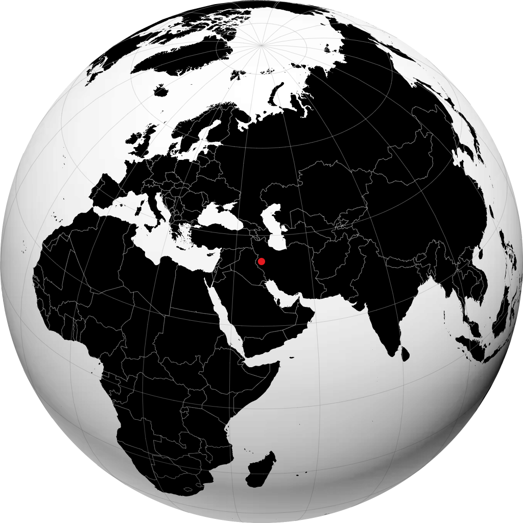 Kermanshah maapallolla