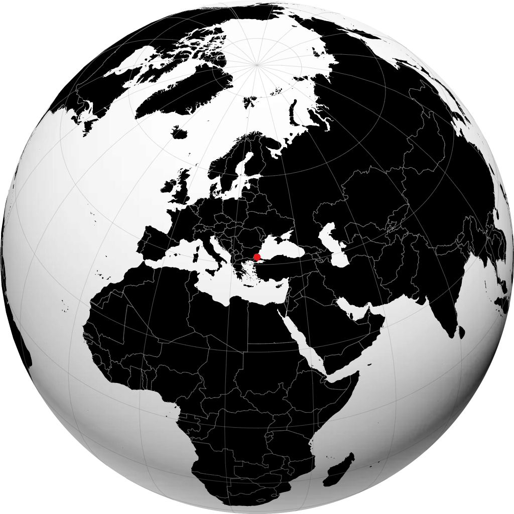 Kırklareli maapallolla