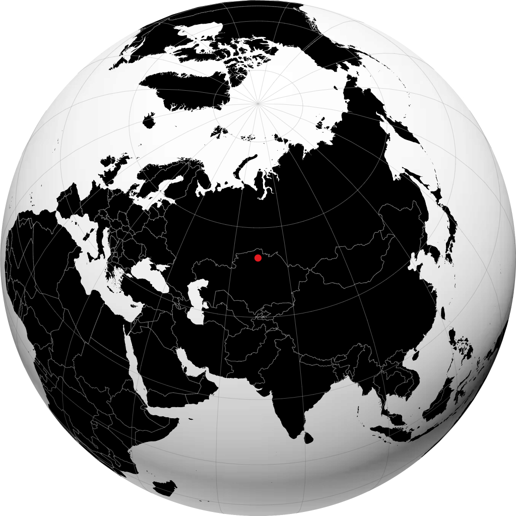 Kökshetaū maapallolla