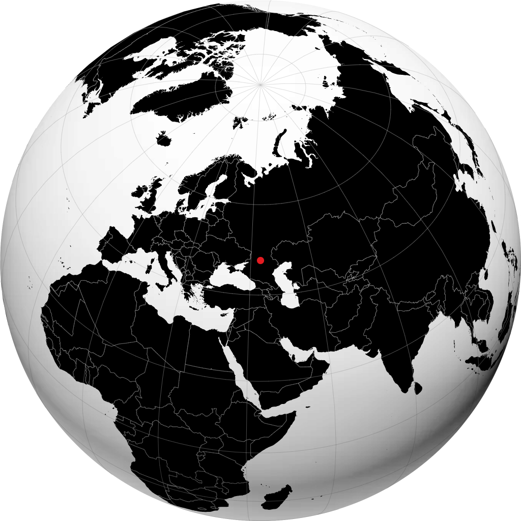 Kotelnikowo maapallolla