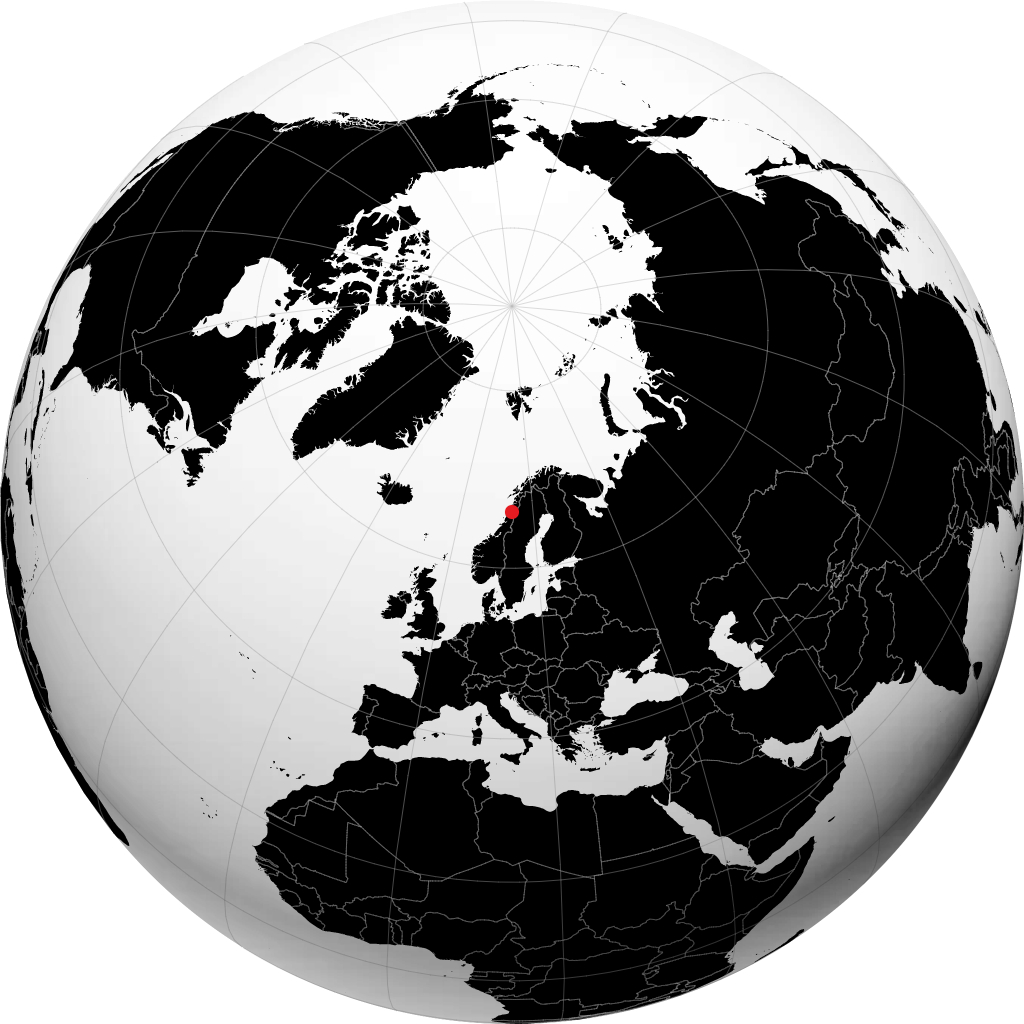 Mo i Rana maapallolla
