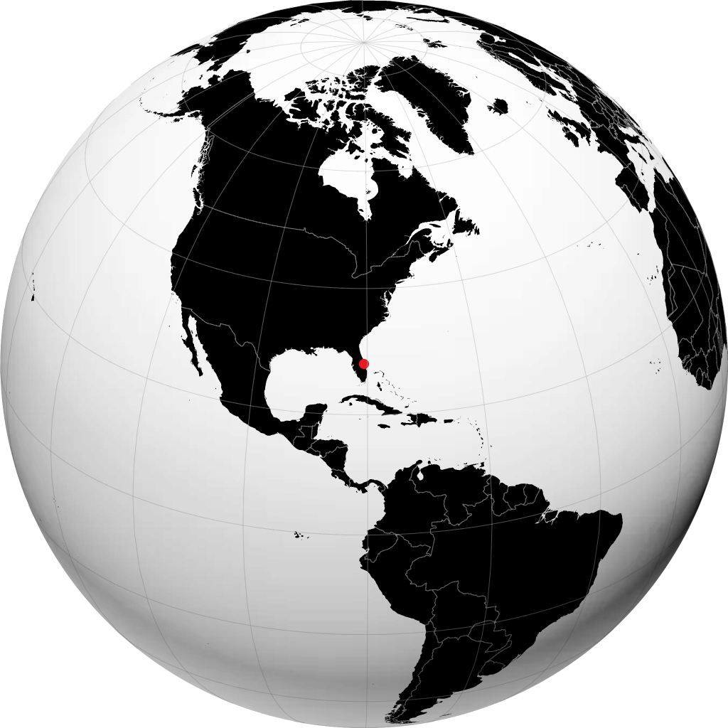 Palm Bay maapallolla