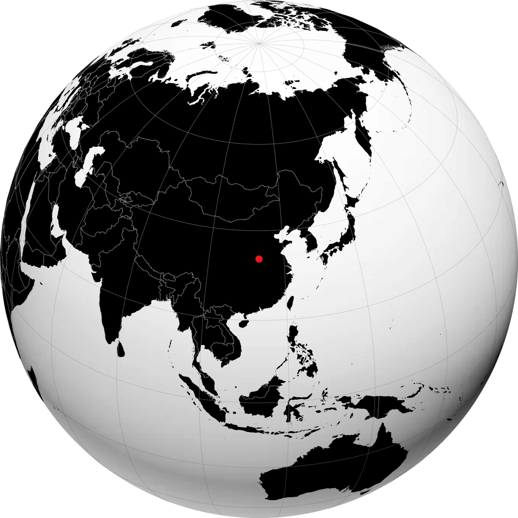 Pingdingshan maapallolla