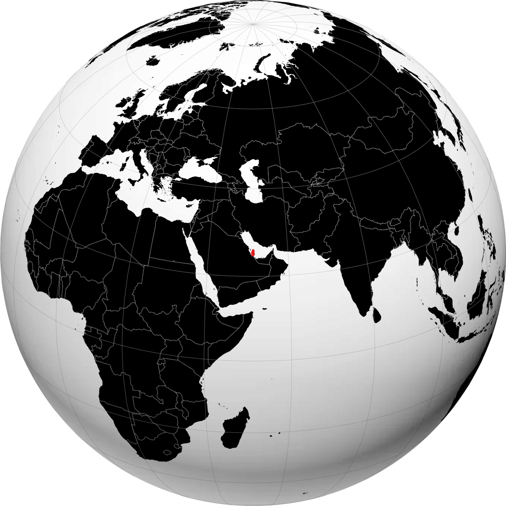 Qatar maapallolla