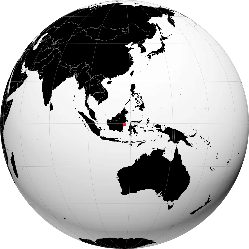 Samarinda maapallolla