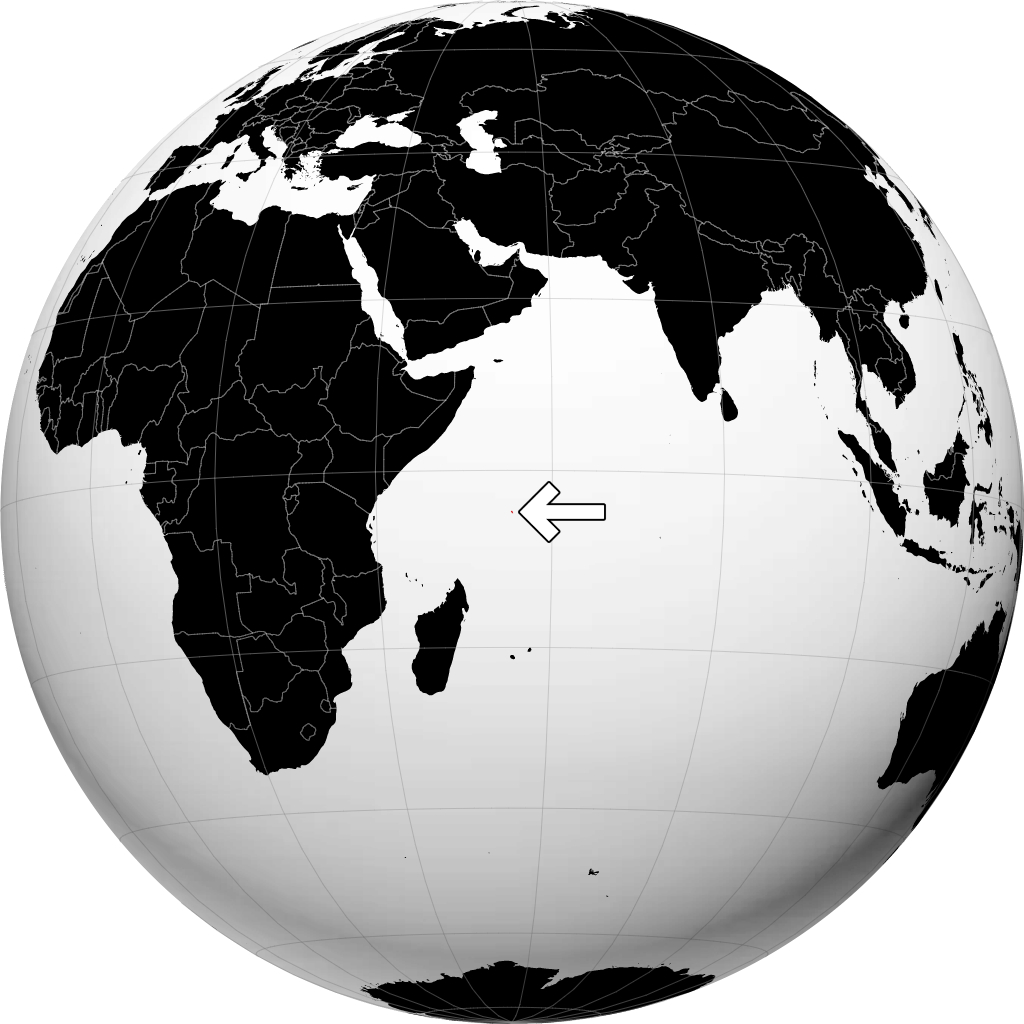 Seychellit maapallolla
