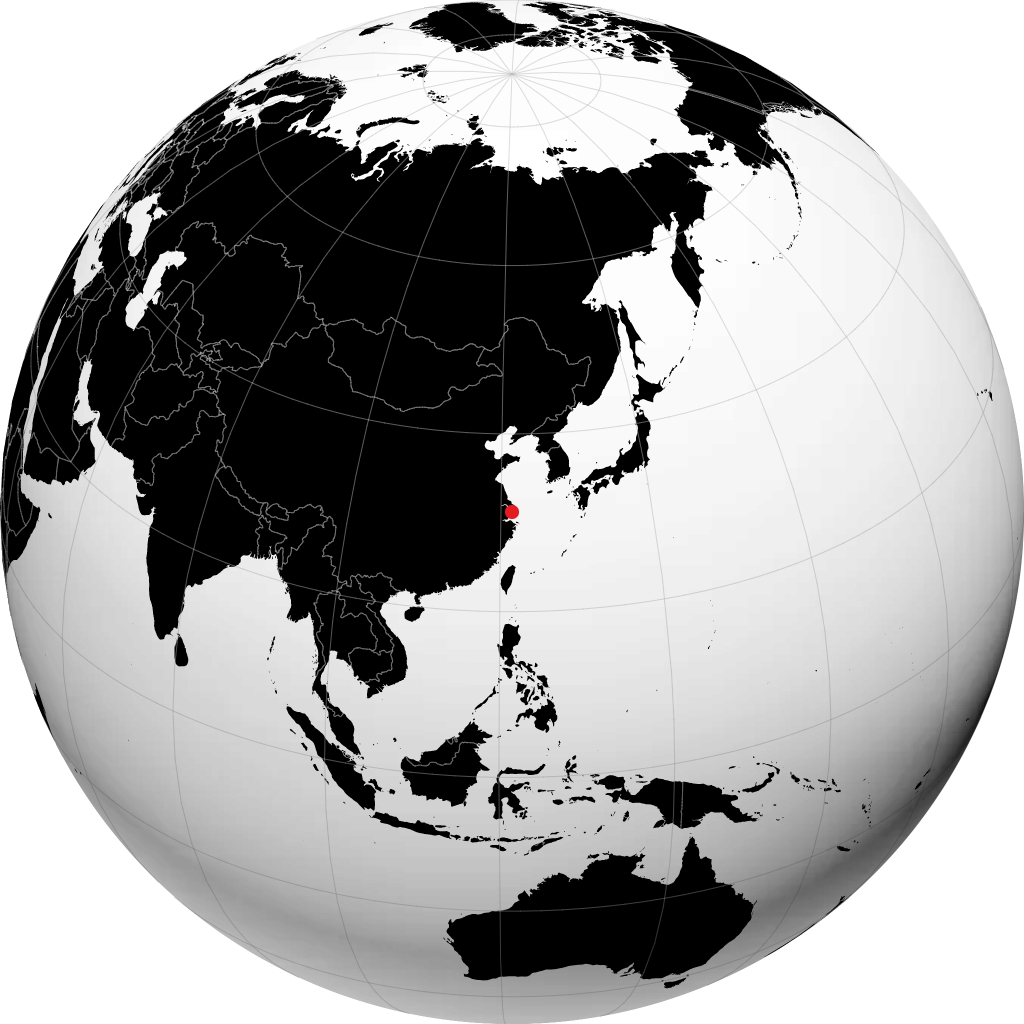Shanghai maapallolla