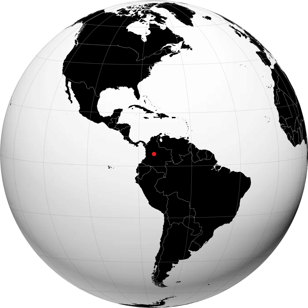 Soacha maapallolla