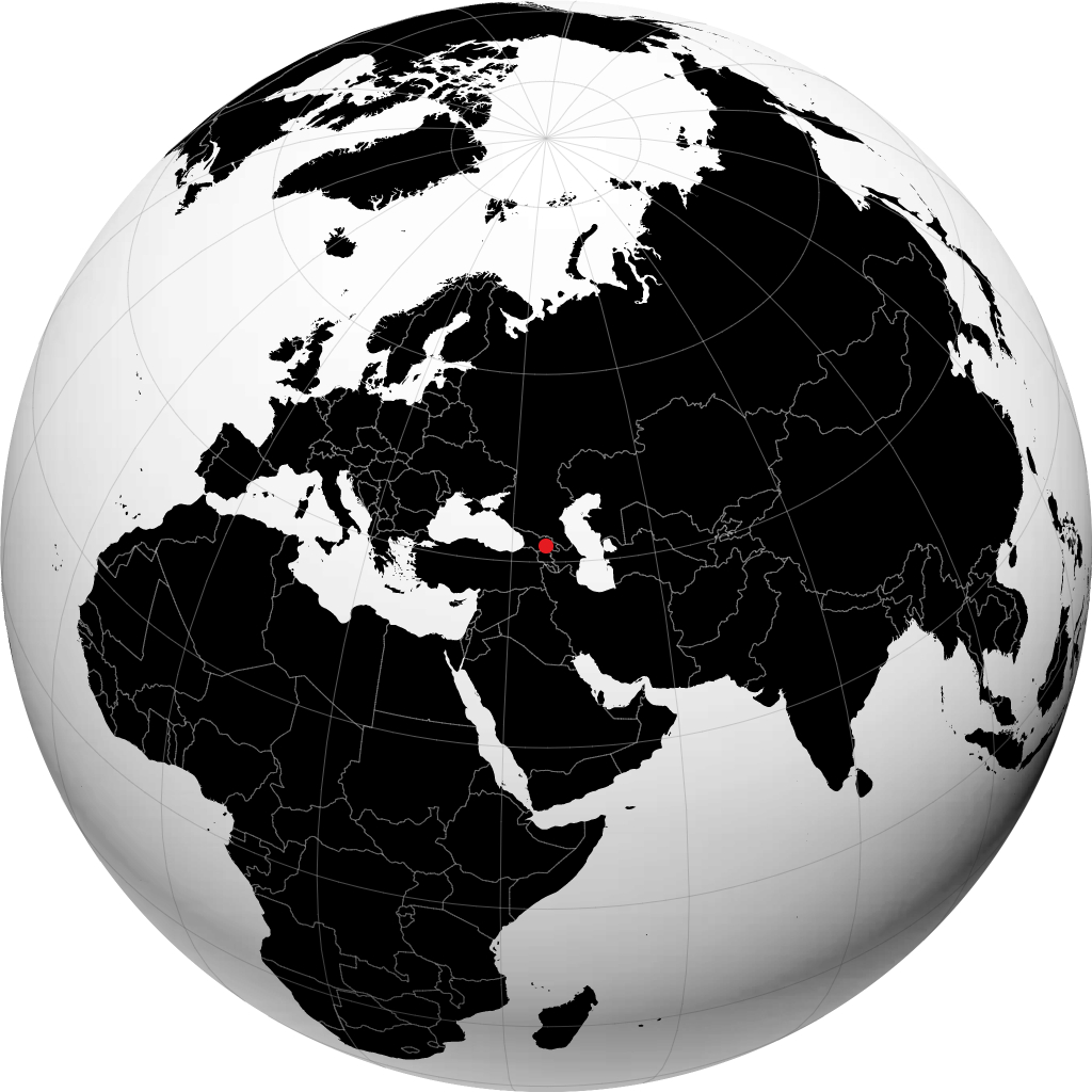 Tbilisi maapallolla