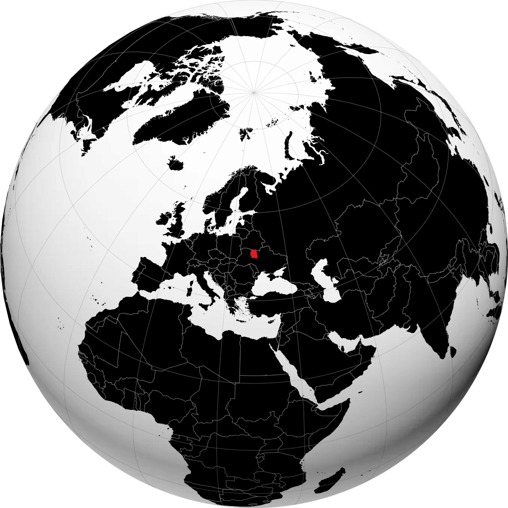 Zhytomyrskan alue maapallolla