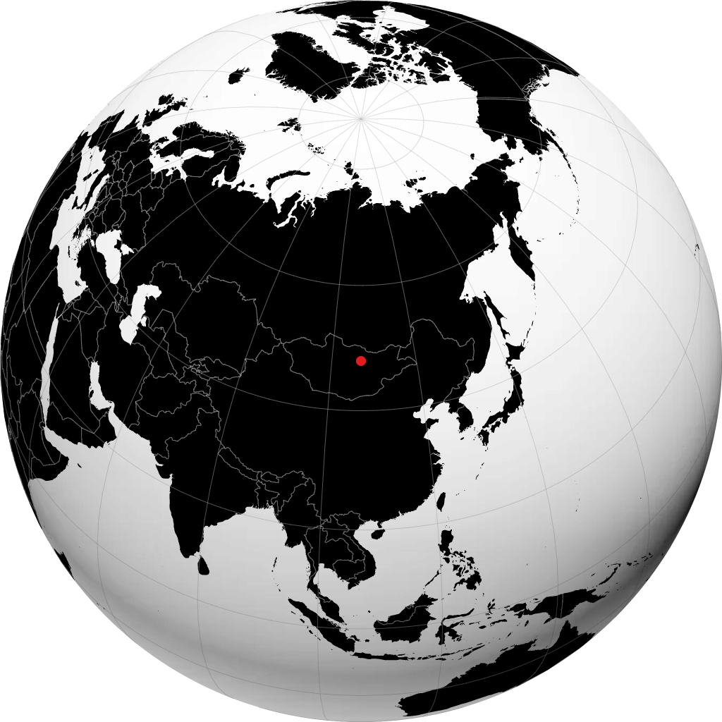 Ulaanbaatar maapallolla