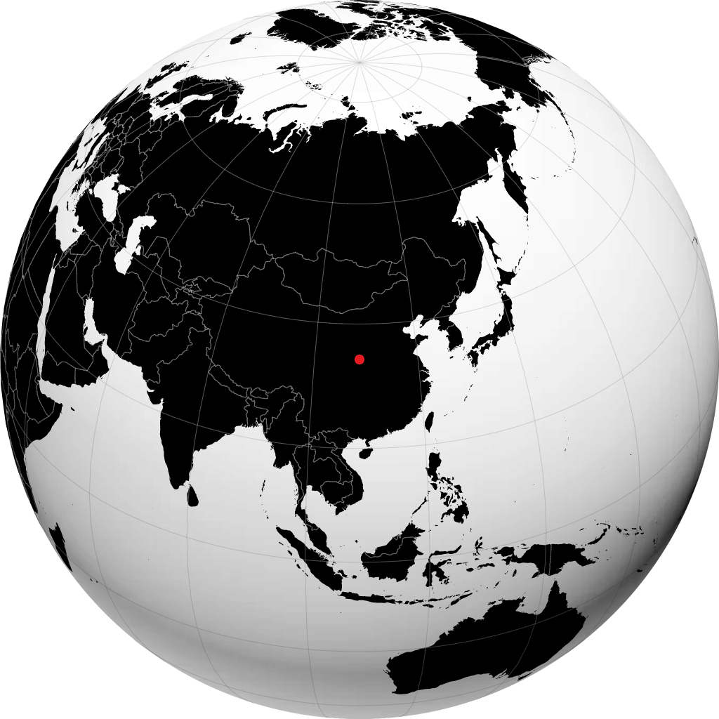 Xianyang maapallolla